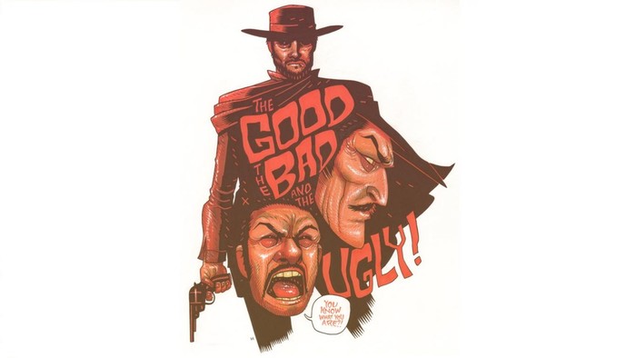 1326x1000 The Good The Bad And The Ugly Clint Eastwood Lee Van Cleef 